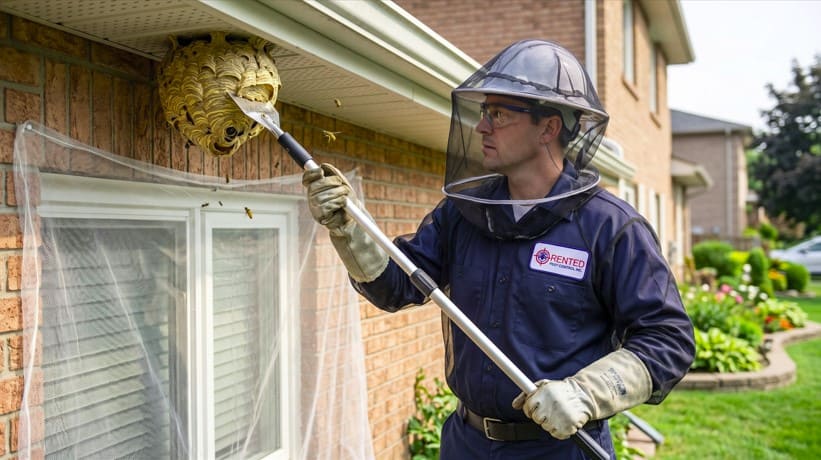Bald-Faced Hornet Removal Scarborough